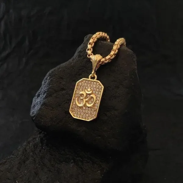 OM Pendant with Adiyogi - Image 4