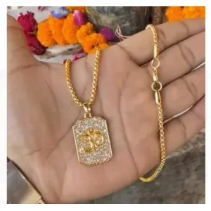 OM Pendant with Adiyogi