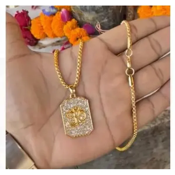 OM Pendant with Adiyogi