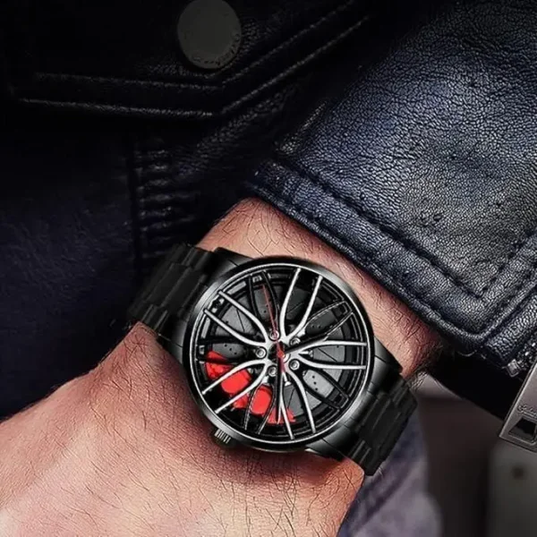 Stereoscopic Car Wheel Watch - Image 3