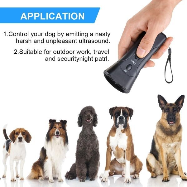 Ultrasonic Dog Chaser,stop Animals Attacks Aggression - Image 2