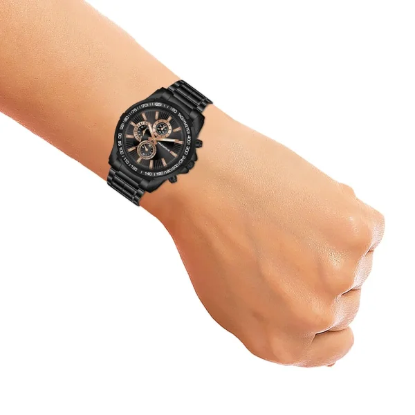 Stainless Steel Analog Watch For Men - Image 4