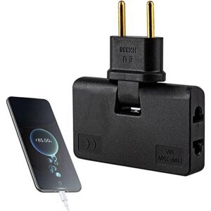 Rotatable Extension Plug 180 Degree (Pack Of 2)