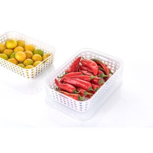 2 In 1 Multi Storage Boxes Freezer Storage Containers