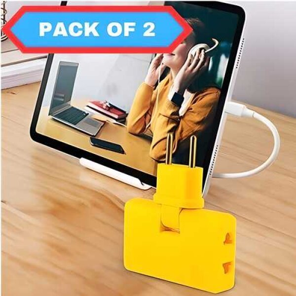 Rotatable Extension Plug 180 Degree (Pack Of 2) - Image 4