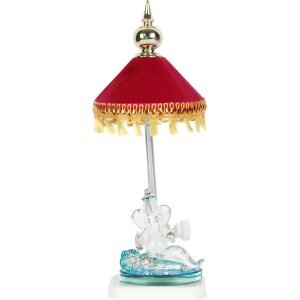 Ganpati Sitting Statue Decorative Showpiece 18 Cm (Crystal, Multicolor)