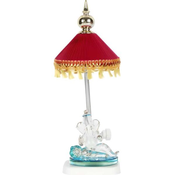 Ganpati Sitting Statue Decorative Showpiece 18 Cm (Crystal, Multicolor)