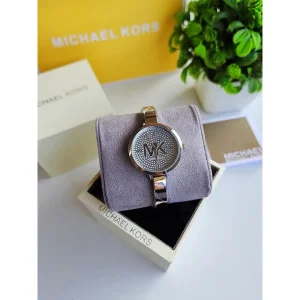 Michael Kors Watch Charley pave Silver For Women (SW393)