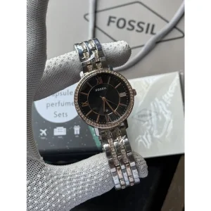 Fossil Watch Black Dial Roman For Women (SW220)