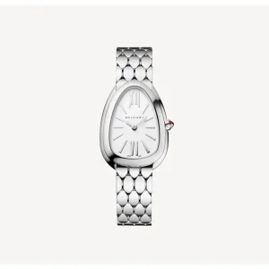 Bvlgari Watch Serpenti Seduttori  Full Silver For Women (SW424)