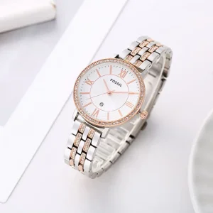 Fossil Watch Jacqueline Two-Tone-White For Women (SW331)