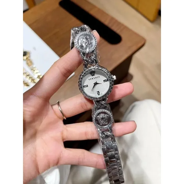 Versace Watch Medusa Stud Icon Full Gold For Women (SW237)