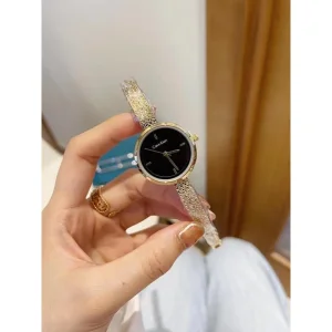 Calvin Klein Watch Minimalistic Rose gold Black Dial For Women (SW239)