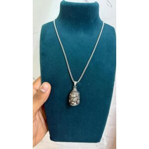 2 Face Pendent of Hanuman/Shankar with Chain