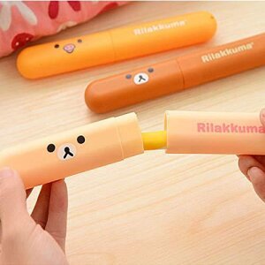 Toothbrush Box Mini Cute Cartoon Toothbrush Box/Holder(Pack of 5)