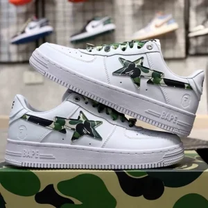A Bathing Ape Bape Sta Shoes For Men (SUP873)