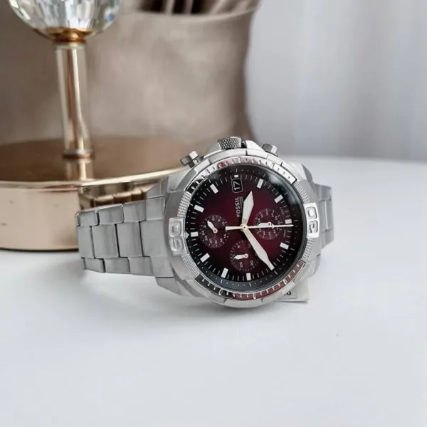 Stylish Fossil Bronson Watch For Men (BOT1546) - Image 2