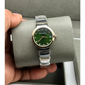 Bvlgari Watch Serpenti Date Only Green Dial For Women (SUP26)