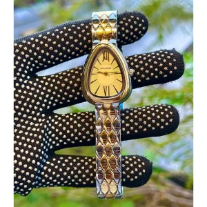 Bvlgari Watch Serpenti Seduttori Gold Two Tune For Women (SUP104)