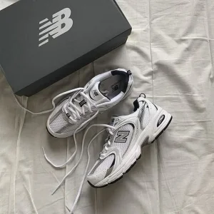New Balance 530 White Black Shoes For Women (SUP946)