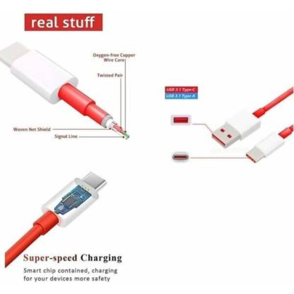 1M DASH RAPID CHARGE USB Type C Cable - Image 3