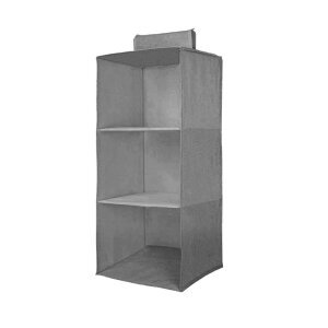 Hanging Wardrobe Organizer 3 Shelves Non Woven Fabric Hanging Storage Wardrobe Organizer (Copy)