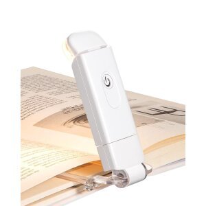 Usb Rechargeable Book Reading Light With Brightness Adjustable For Eye Protection