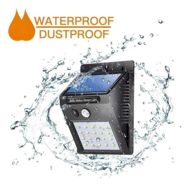 Security Light 20 LED Bright Outdoor Security Lights With Motion Sensor - Image 2