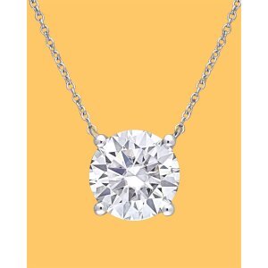 Weight Loss Stone Silver Necklace