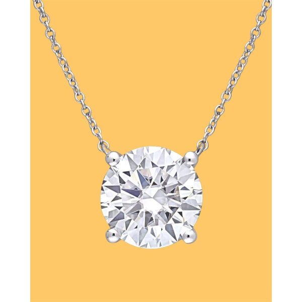 Weight Loss Stone Silver Necklace