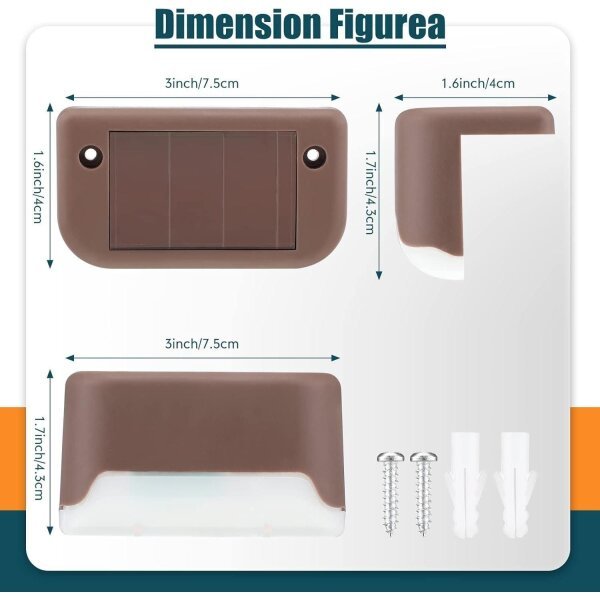 Solar Deck Lights Outdoor - Image 4