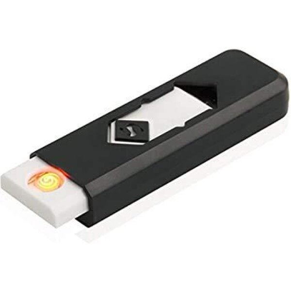 USB Lighter Electronic USB Windproof Rechargeable Cigarette Lighter - Image 2
