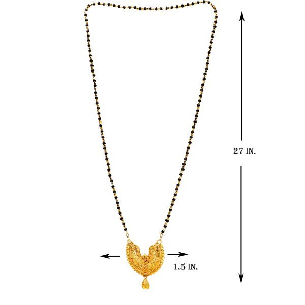 Beautiful Gold Plated Mangalsutra (Copy) - Image 3