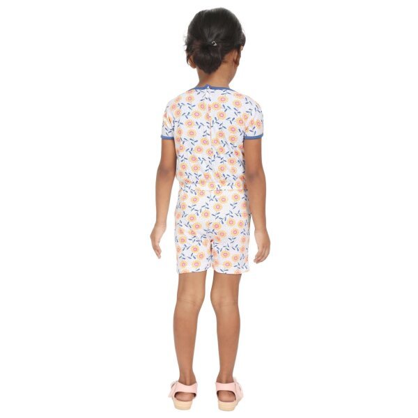 Kids Printed Jumpsuit - Image 2