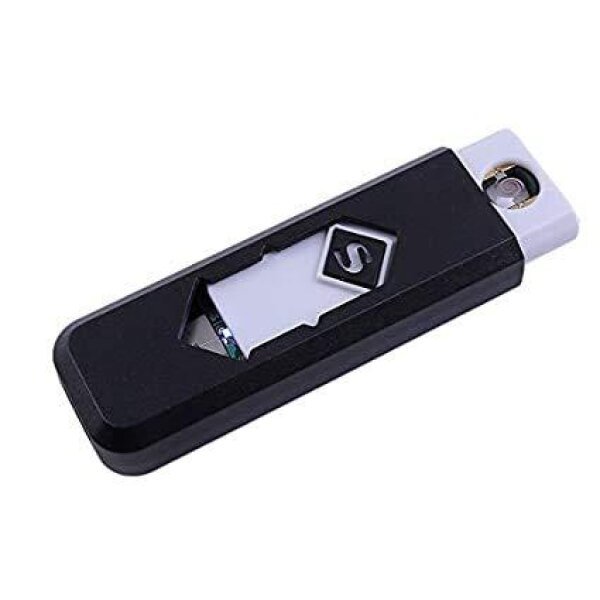 USB Lighter Electronic USB Windproof Rechargeable Cigarette Lighter - Image 2