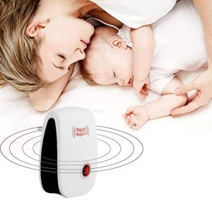 Ultrasonic Pest Repeller for Mosquito , Cockroaches , etc (Pack of 2)