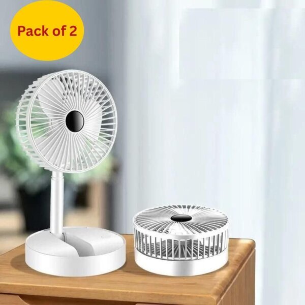 Powerful Rechargeable Table Fan - Image 2