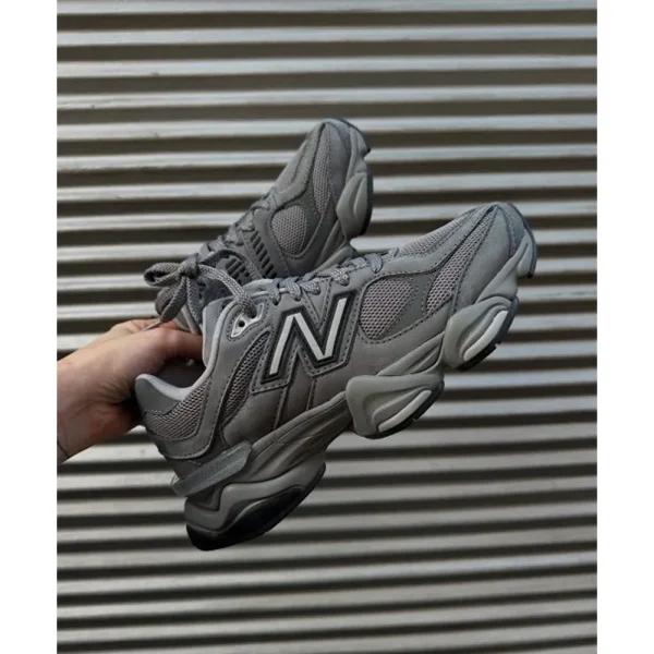 New Balance 9060 Shadow Grey Castlerock Shoes For Women (BSF779) - Image 2