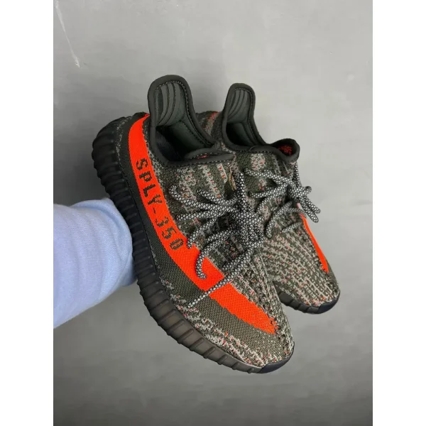 Adidas Yeezy Boost 350 Carbon Beluga Shoes For Men (LAB924) - Image 4