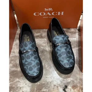 Coach Monogram Loafers Shoes For Men (LAB112)
