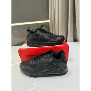Premium Nike Air Max 90 All Black Shoes For Men (LAB2819)
