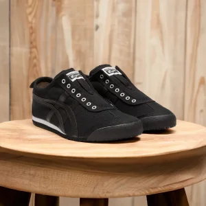 Premium Onitsuka Tiger Slip On 66 Triple Black Shoes For Men (LAB1565)
