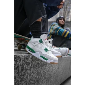 Air Jordan Retro 4 Pine Green Shoes For Men (SUP2183)