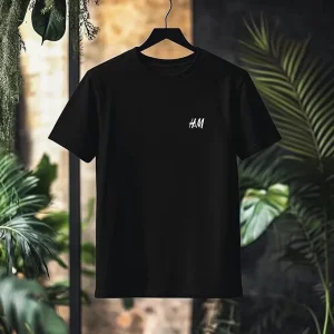 Trendy Super Soft Cotton H & M T-shirt For Men (WA35)