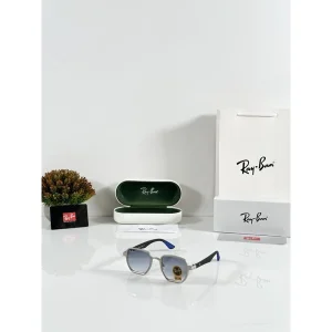 Rayban Sunglasses Silver Blue For Men (SUP2415)