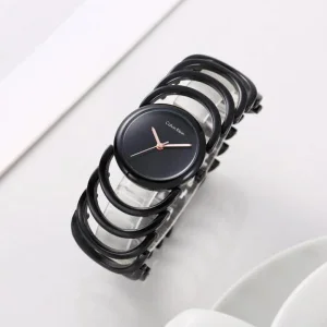 Calvin Klein Watch Bracelet All Black For Women (SUP1888)