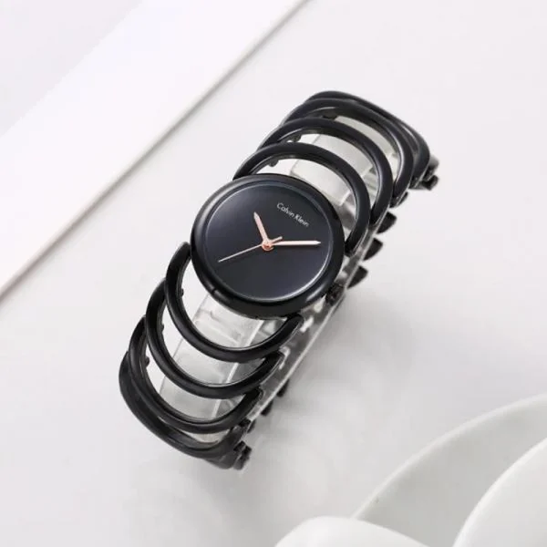 Calvin Klein Watch Bracelet All Black For Women (SUP1888)