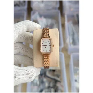 Daniel Wellington Quadro Watch Copper White For Women (SUP1901)