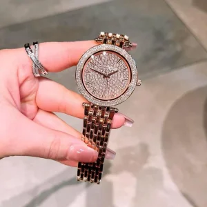 Michael Kors Darci Watch Crystal Copper For Women (SUP1942)