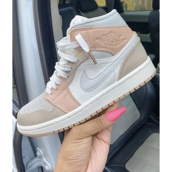 Imported Nike Air Jordan Retro 1 Mid Milan Shoes For Women (SUP3049) - Image 3
